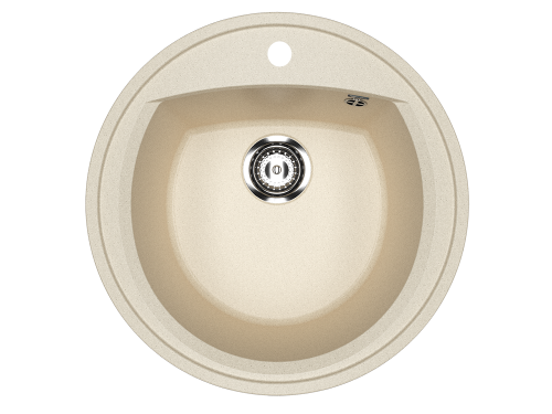 Кухонная мойка Ulgran Classic U-603-328 50х50 цвет бежевый