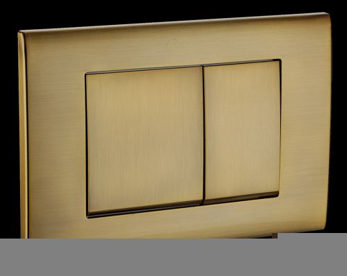 Клавиша смыва Boheme 654 цвет бронза