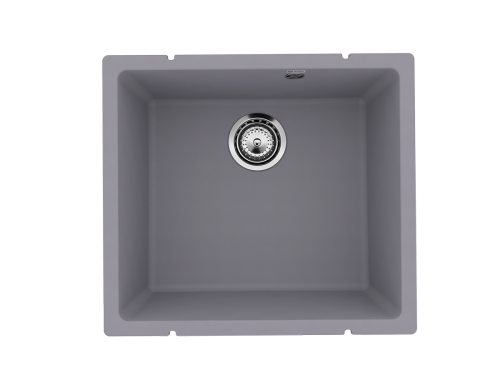 Кухонная мойка Ulgran Quartz Under 450-05 50х45 цвет серый