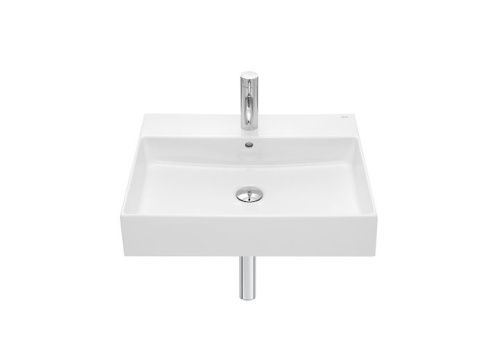 Раковина керамическая Roca INSPIRA SQUARE 7.3275.2.C00.0 60х50 подвесная цвет белый