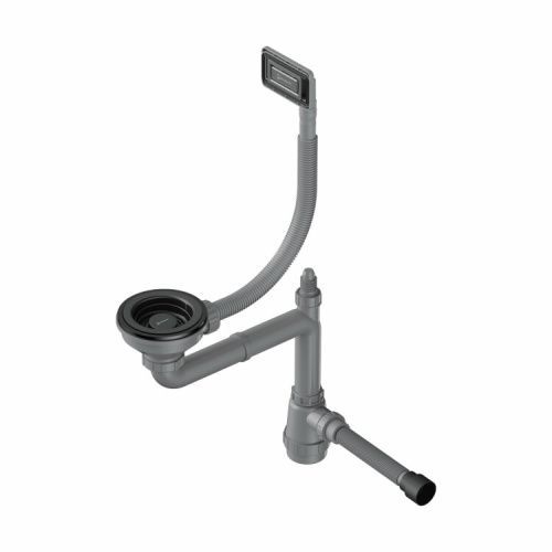 Слив-перелив Omoikiri WK-1-UN 4956833 вороненая сталь