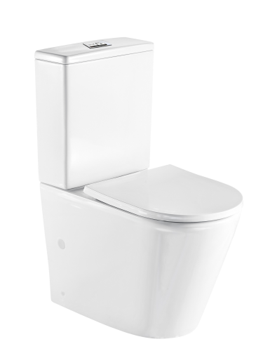 Унитаз напольный с бачком WeltWasser WW SK WW SALZBACH 011 XL GL-WT (10000013372) белый с сиденьем микролифт безободковый смыв торнадо