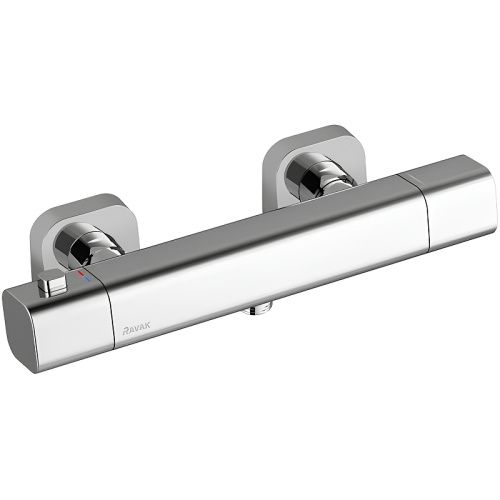 Смеситель Ravak 10° X070140 настенный хром с термостатом