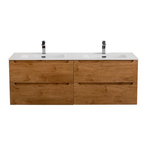 Тумба под раковину BelBagno Etna ETNA-1200-4C-SO-2-RN 120х50 подвесная цвет коричневый