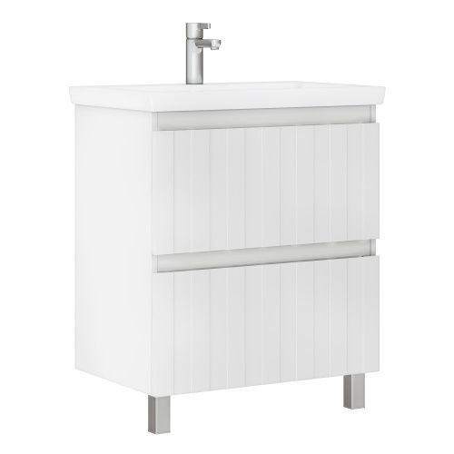 Тумба под раковину Vigo Finlay tn.FIN.COM.70.2Y 70х40 напольная цвет белый