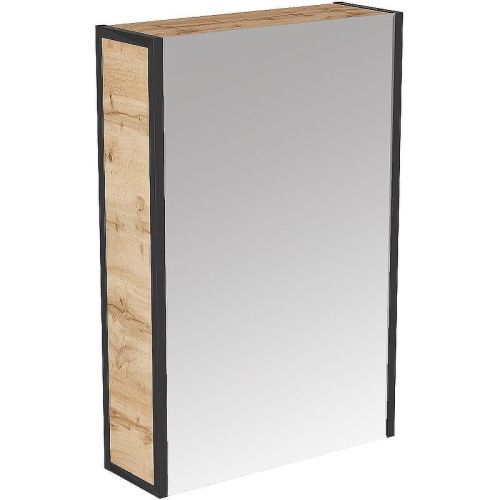 Зеркало-шкаф 1MarKa GRUNGE LOFT Ц0000007992 60х90 подвесной цвет коричневый