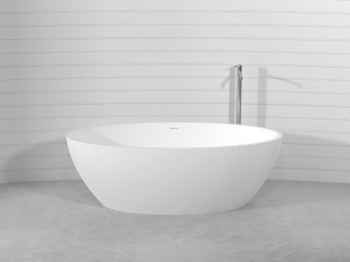 Ванна из искусственного камня Technova Ov VATO5 150х75 отдельностоящая овальная