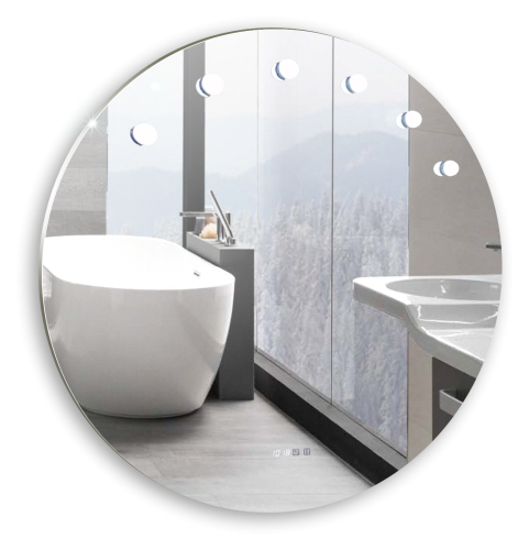 Зеркало с подсветкой Azario Nicole LED-00002514 100х100 подвесное