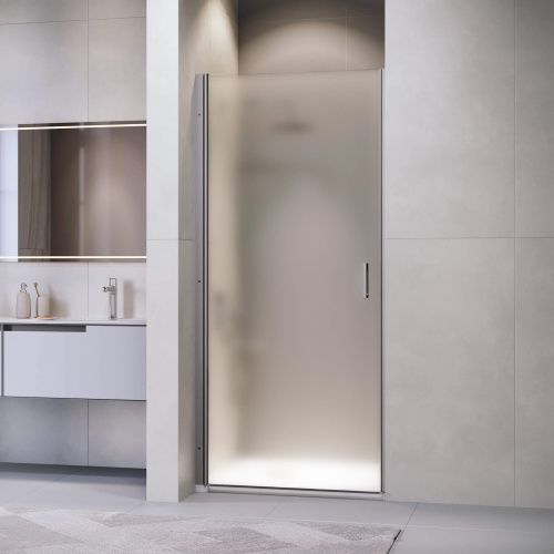 Душевая дверь RGW Leipzig 351200309-210 90х195 стекло матовое профиль сатин