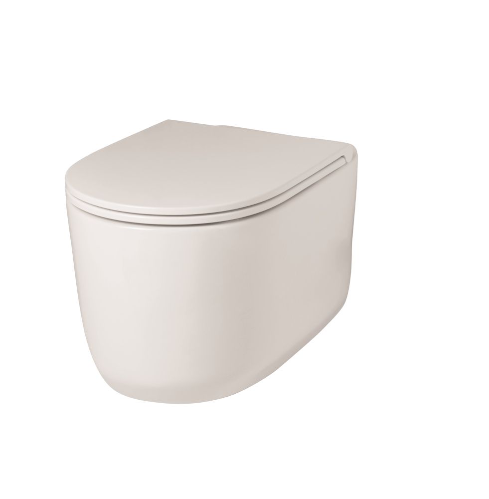 Унитаз подвесной Hidra Gio GWR20SET/001 цвет белый с сиденьем микролифт безободковый