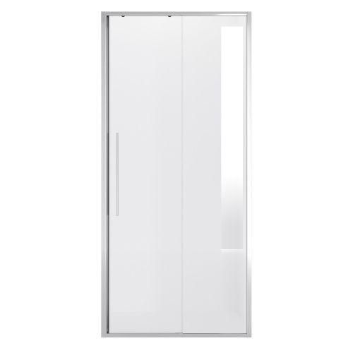 Душевая дверь Niagara Nova NG-64-10A 100х195 стекло прозрачное профиль хром