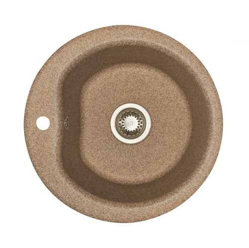 Кухонная мойка Aquaton Мида 1A712732MD270 50х50 цвет коричневый