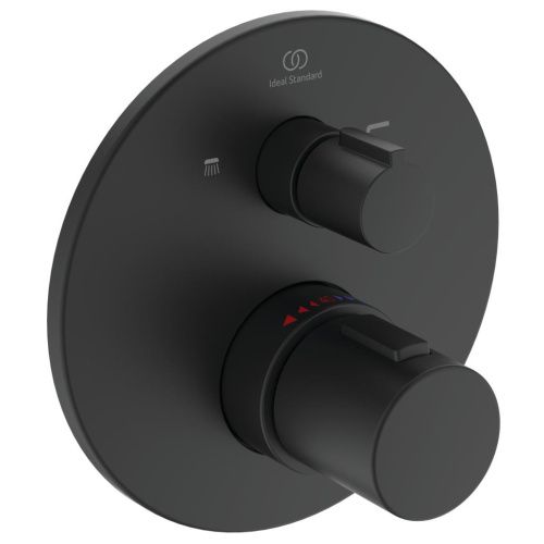 Смеситель для душа Ideal Standard Ceratherm T100 A5814XG встраиваемый в стену черный