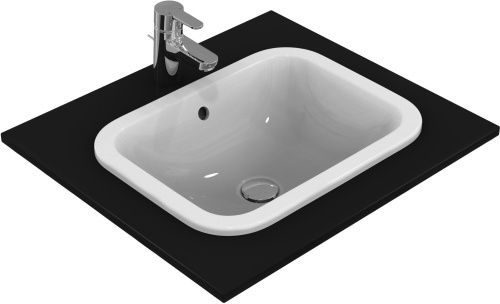 Раковина керамическая Ideal Standard CONNECT E505901 60х40 встраиваемая цвет белый