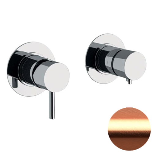 Смеситель для душа Remer X Style X96RP встраиваемый в стену медь