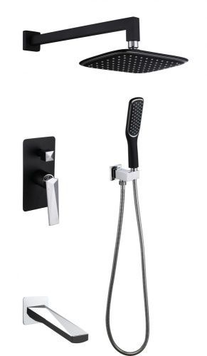 Душевая система Boheme Venturo 374-B-2 встраиваемая в стену цвет хром