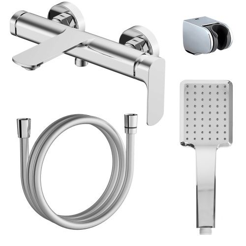 Смеситель Azario ASHER AZ-VNN238311C настенный хром