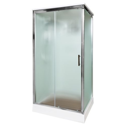 Душевая кабина AvaCan D129S 120х90 прямоугольная с крышей ориентация универсальная