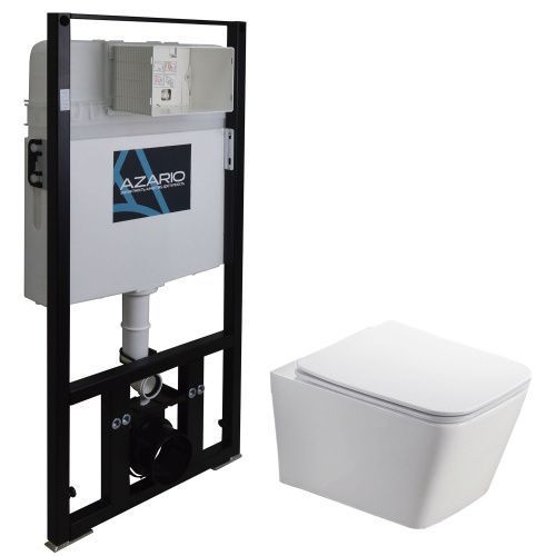Комплект унитаз с инсталляцией  Azario  AZ-8010-1000+AZ-2216 SP