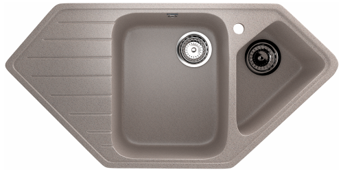 Кухонная мойка Ulgran Classic U-409-302 95х50 цвет бежевый