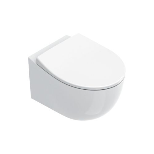 Чаша унитаза подвесная Catalano Italy 711520001 цвет белый без сиденья безободковая смыв торнадо