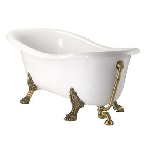 Ванна из искусственного камня Migliore BELLA 23101 170х80 отдельностоящая овальная с ножками