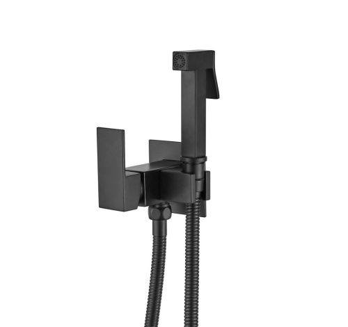 Гигиенический душ со смесителем AQG 34ARE0010520 черный