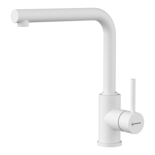 Смеситель для кухни Omoikiri Nakagawa-P 4974310 на мойку белый