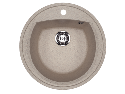 Кухонная мойка Ulgran Classic U-603-302 50х50 цвет бежевый