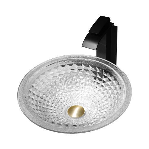 Раковина стеклянная Abber GLAS AK2302 40х40 накладная цвет прозрачный без отверстий под смеситель