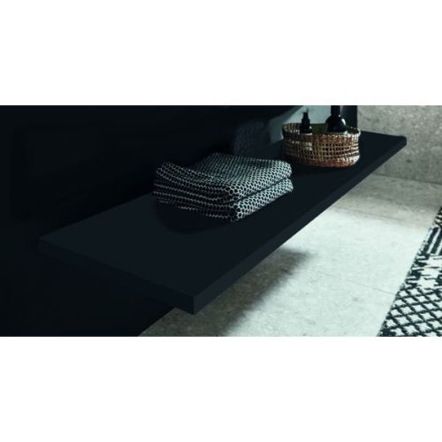 Столешница Puris Rounds AUW409228(777/177) 90х50 подвесная цвет серый