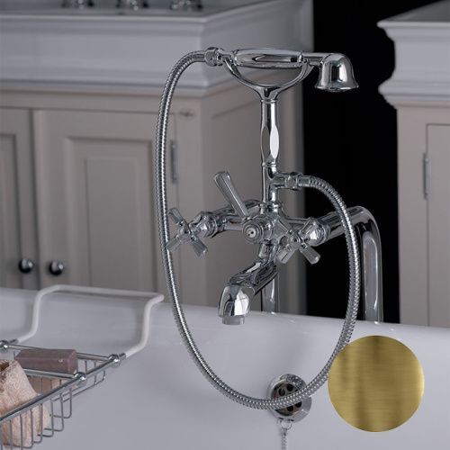 Смеситель для ванны Nicolazzi Teide 1901BZ45 настенный бронза