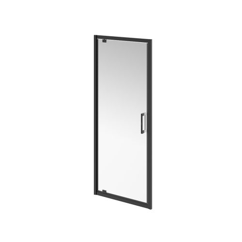 Душевая дверь Kerama Marazzi VETRO VE.80.PD.BLK.M 80х195 стекло прозрачное профиль черный