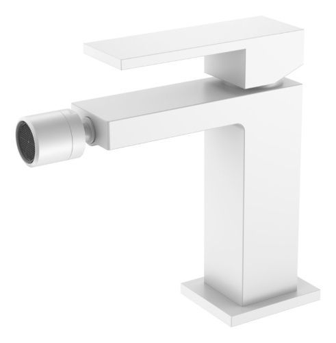 Смеситель Boheme Qubic 476-MW на биде белый