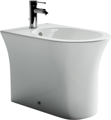 Биде напольное Ceramica Nova STAR CN1906 цвет белый - фото 2