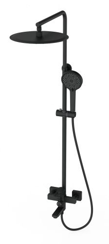 Душевая стойка Wonzon & Woghand Frame WW-88739010-MB настенная цвет черный