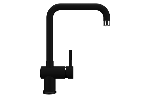 Смеситель для кухни Ulgran Quartz UQ-023-07 на мойку черный