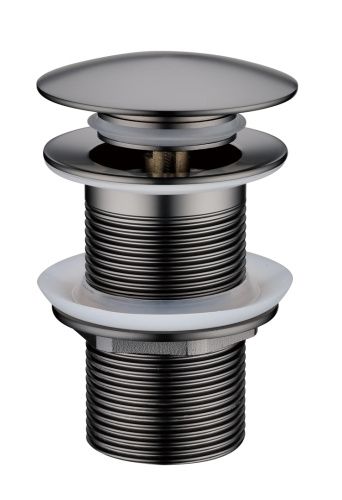 Донный клапан Boheme 612-GM серый