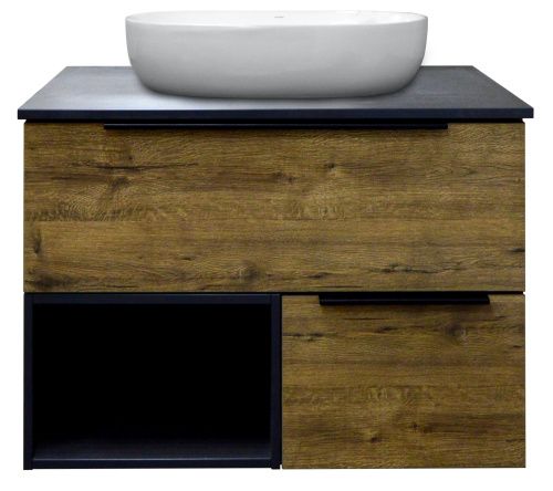 Тумба под раковину Azario GRIS CS00080423 90х50 подвесная цвет коричневый