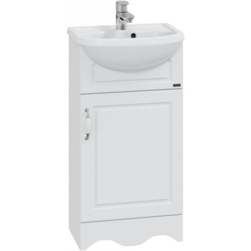 Тумба под раковину СанТа Верона 700189 40х30 напольная цвет белый