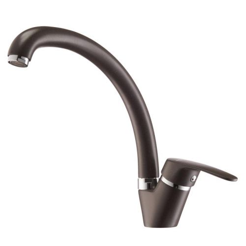 Смеситель для кухни Aquaton НИМО 1AX002FCXX280 на мойку коричневый