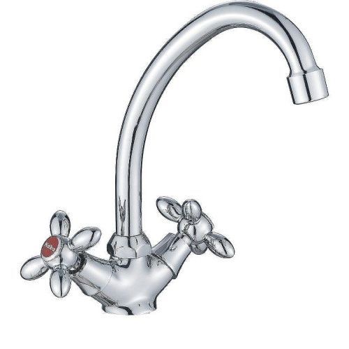 Смеситель для кухни Haiba HB4927 на мойку хром