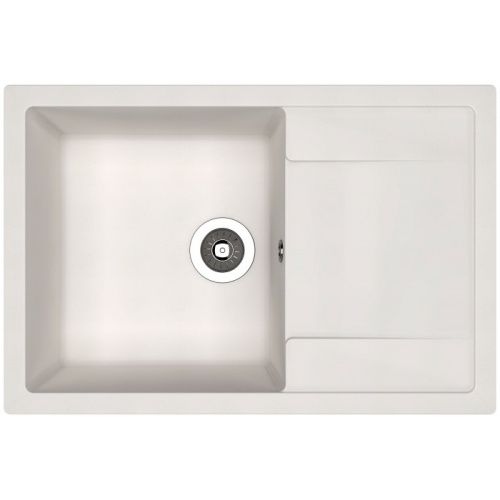 Кухонная мойка Dr.Gans Техно 760 25.030.D0760.401 75х50 цвет белый поверхность матовая