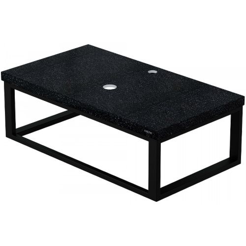 Консоль под раковину СанТа 900145 80х40 подвесная цвет черный