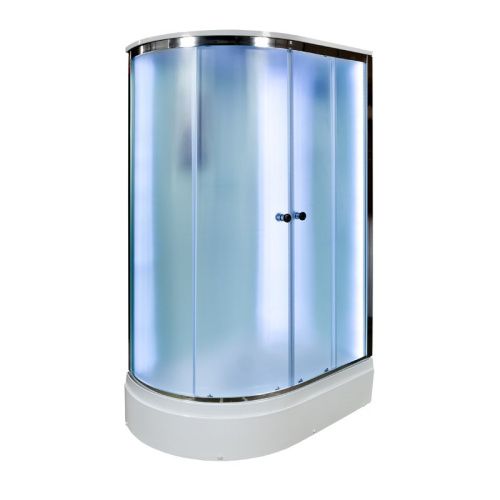 Душевая кабина AvaCan D272SRLED 120х80 асимметричная с крышей ориентация правая