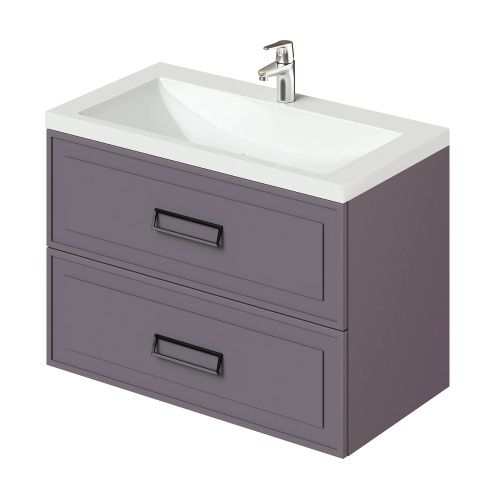 Тумба с раковиной Итана Pino CS00090021 90х50 подвесная цвет сиреневый