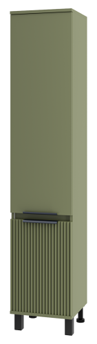 Шкаф-пенал Brevita Enfida ENF-05035-0801L 40х170 напольный цвет зеленый