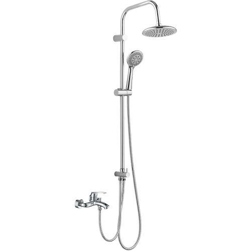 Душевая стойка Orange Alfi M18-933cr настенная цвет хром