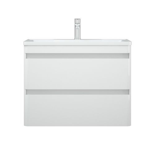 Тумба под раковину Corozo Алабама SD-00000568 100х40 подвесная цвет белый