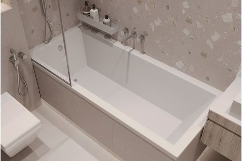 Ванна акриловая Relisan Stella Гл000026029 170х75 пристенная прямоугольная